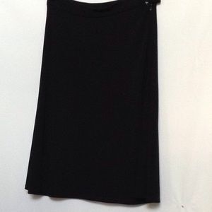 Black A-Line Skirt